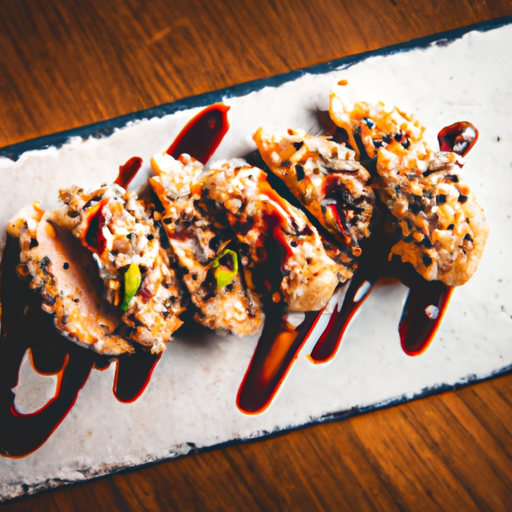 Poulet croustillant au sésame et sauce teriyaki
