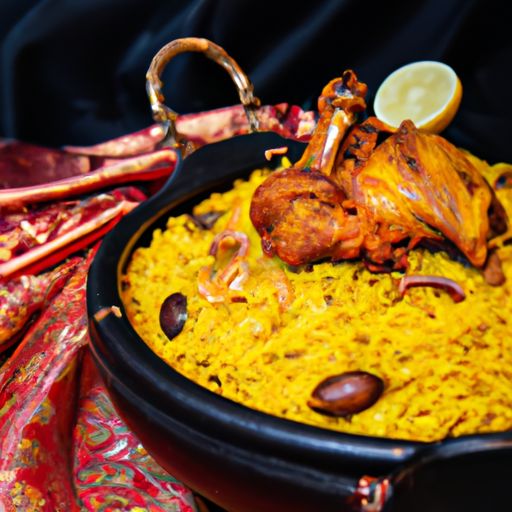 Biryani de lotte aux épices indiennes