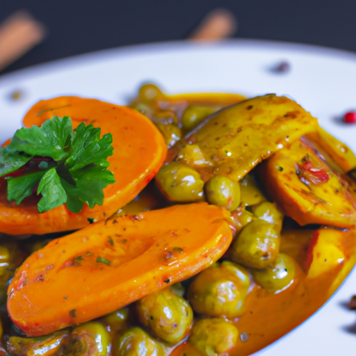 Curry de bananes plantain et pois chiches