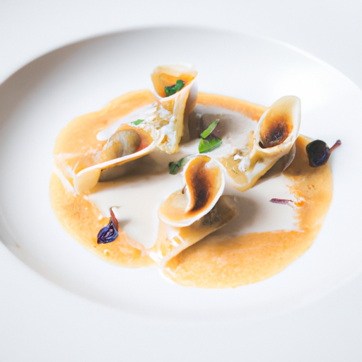 Raviolis croustillants au canard confit et sauce aigre-douce