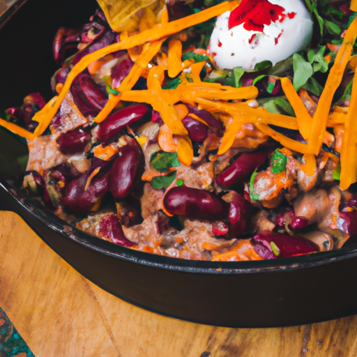 Chili con carne croustillant
