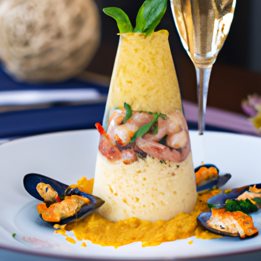Couscous royal aux fruits de mer et aux agrumes