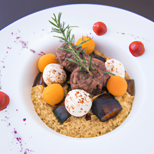 Couscous aux légumes d'automne et boulettes d'agneau