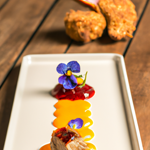 Bouchées croustillantes au canard confit et chutney de mangue