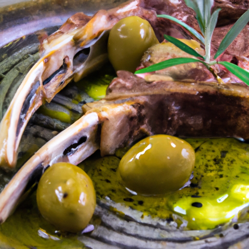 Épaule d'agneau aux olives et citron confit