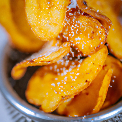 Chips de patates douces croustillantes