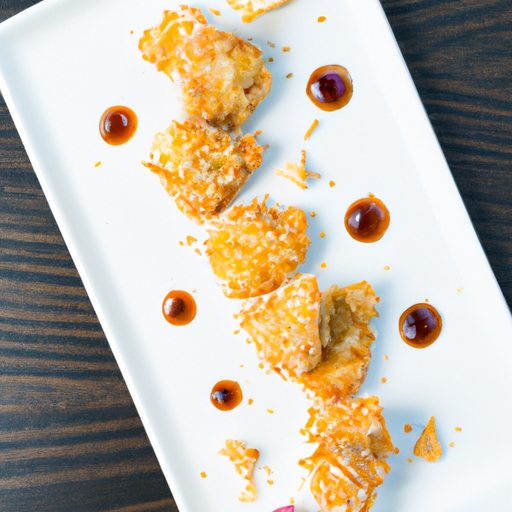 Croustillants de poulet au miel et sésame