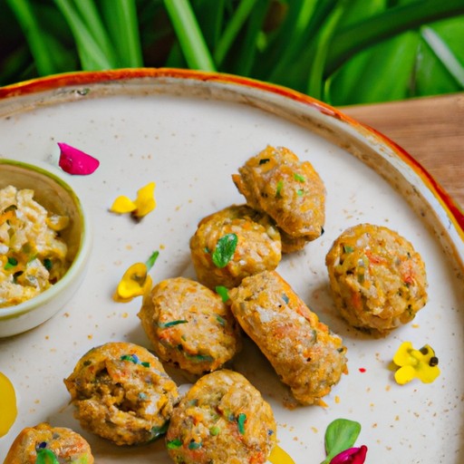 Boulettes de quinoa au curry et aux noix de cajou