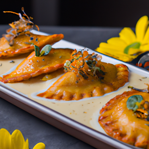 Raviolis de banane plantain croustillants