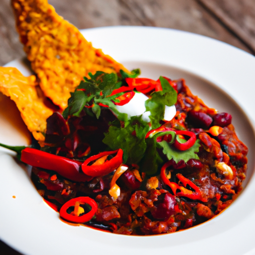 Chili con carne croustillant