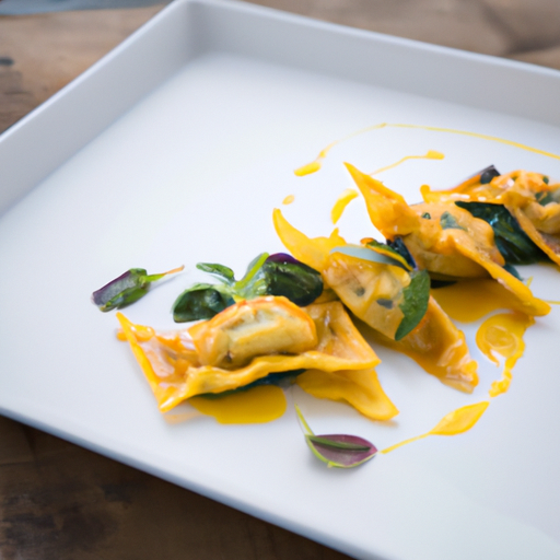 Raviolis croustillants aux crevettes et à la coriandre