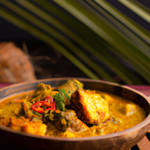 Curry de jackfruit aux épices indiennes