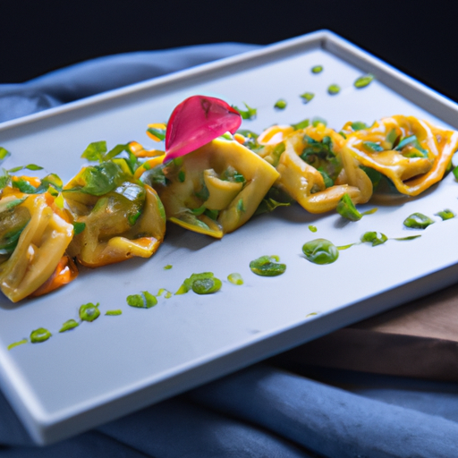 Raviolis croustillants aux crevettes et à la coriandre