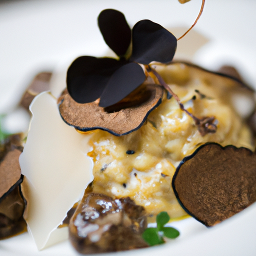 Risotto aux champignons sauvages et truffes