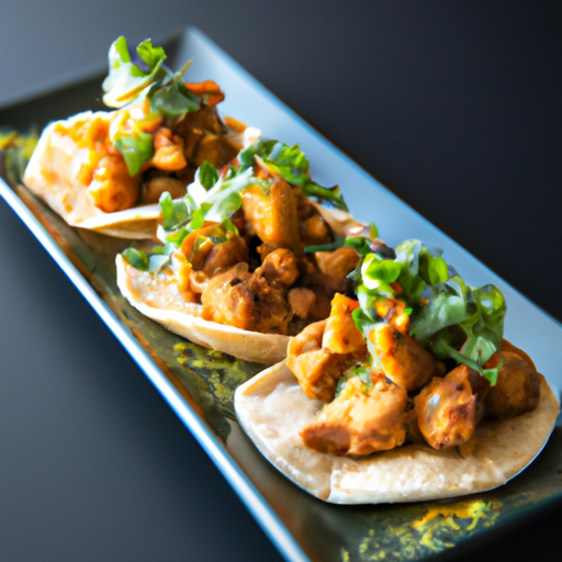 Tacos al pastor croustillants
