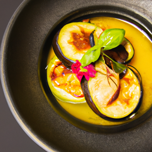 Ratatouille créative aux saveurs exotiques