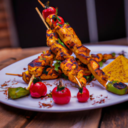 Brochettes de poulet au zaatar et sumac