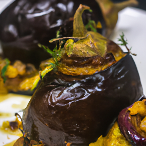 Aubergines farcies aux saveurs méditerranéennes