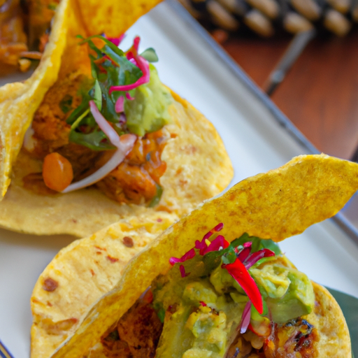 Tacos croustillants au canard confit et salsa mangue-avocat