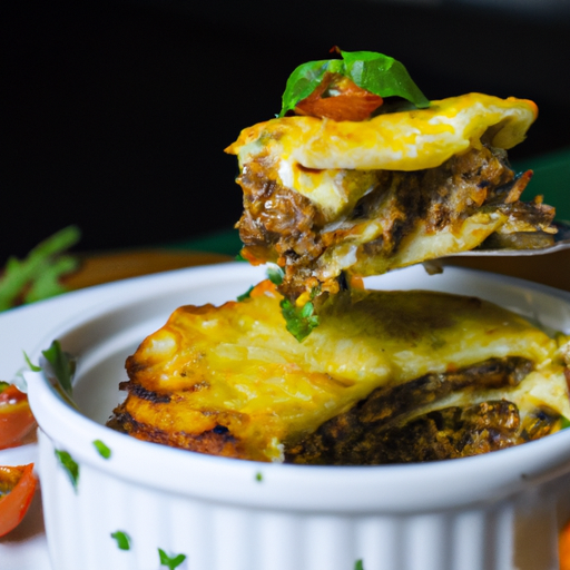 Moussaka croustillante aux légumes du soleil