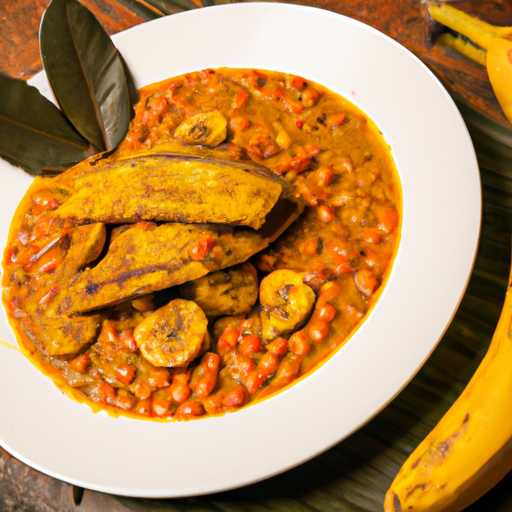 Curry de bananes plantain et lentilles corail
