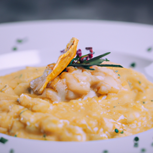 Risotto crémeux au citron et à la sauge