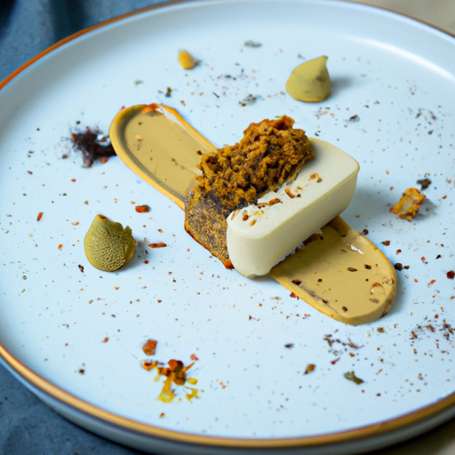 Carrés fondants au tahini et à la pistache