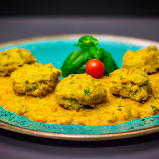 Boulettes de lentilles corail au curry et coco