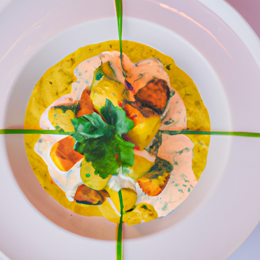 Curry de patates douces au lait de coco et pois chiches croustillants