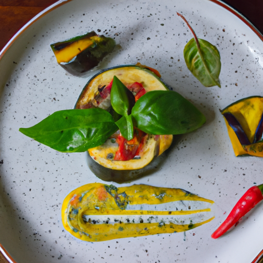 Fondant d'aubergine aux épices indiennes