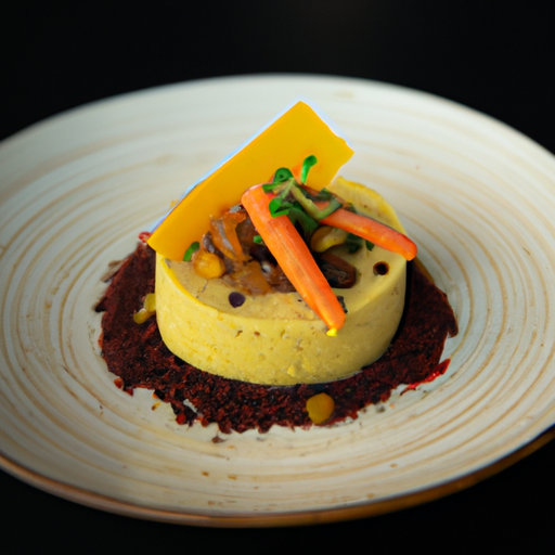 Couscous végétarien aux carottes confites et aux amandes grillées