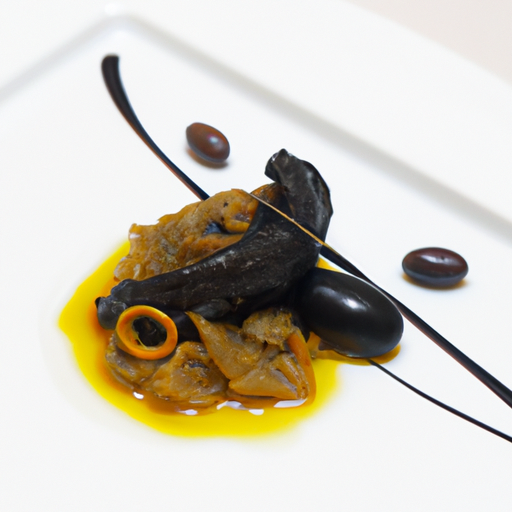 Ragoût d'aubergines au citron confit et aux olives