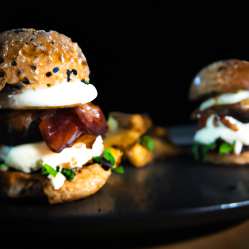 Burgers de patates douces croustillantes