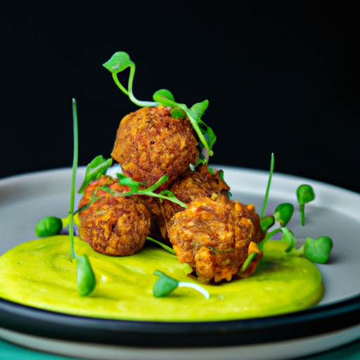 Boulettes de pois chiches croustillantes aux épices orientales