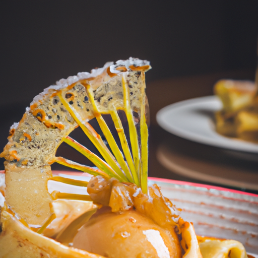 Crêpes soufflées à la compote de pommes caramélisée