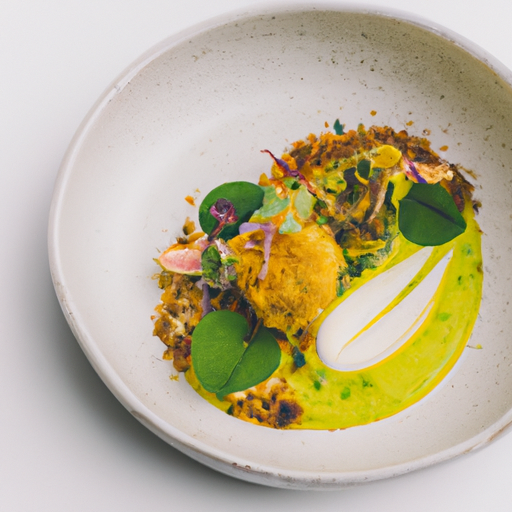 Curry de pois chiches croustillants au lait de coco