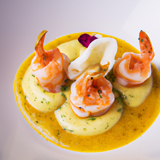 Ravioles de langouste aux agrumes