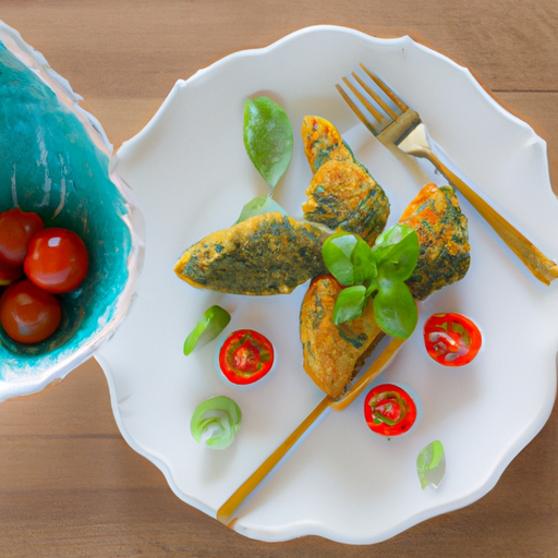 Croustillants de poulet au pesto de basilic