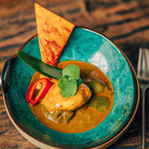 Curry de lotte aux épices indiennes