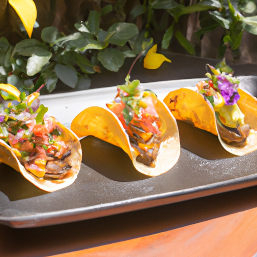 Tacos croustillants au canard confit et salsa mangue-avocat
