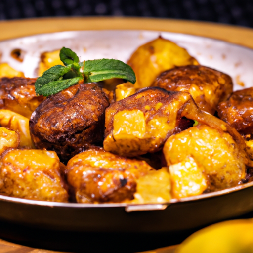 Pommes d'amour croustillantes aux épices