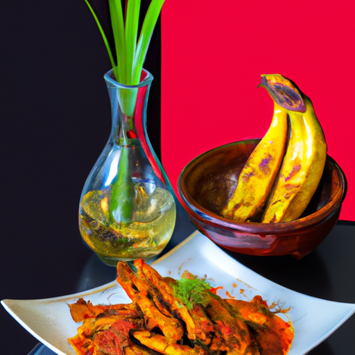 Curry de bananes plantain croustillantes aux épices exotiques