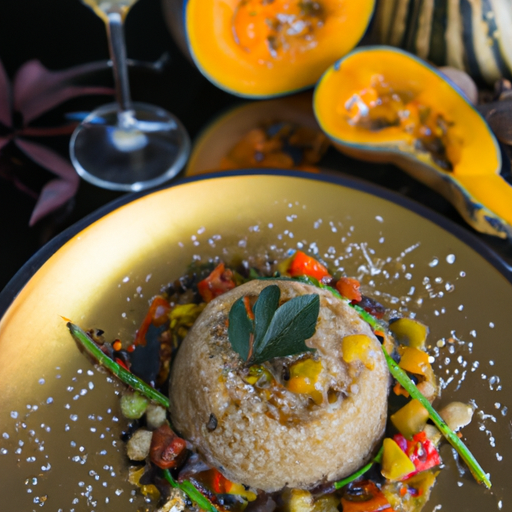 Couscous aux légumes d'automne et à la crème de courge