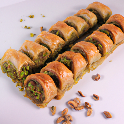 Baklava revisité aux pistaches et aux dattes