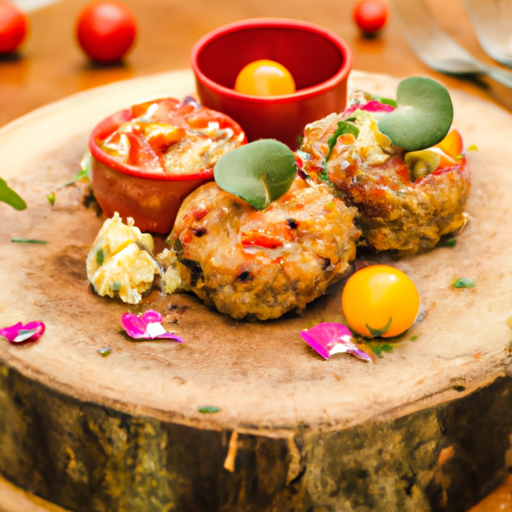 Boulettes de courgettes farcies au quinoa et aux tomates séchées