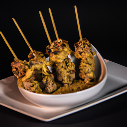 Brochettes de poulet croustillant aux noix de cajou