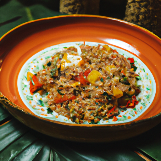 Pilaf de quinoa aux légumes rôtis et pesto d'épinards
