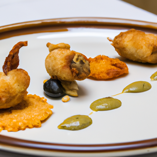 Roulés croustillants au poulet et à la tapenade d'olives noires