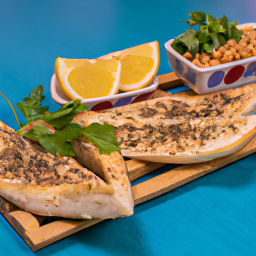 Chaussons libanais au houmous grillé