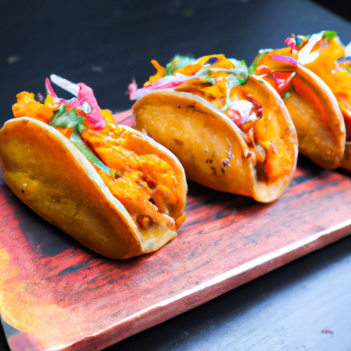 Tacos de patates douces croustillantes